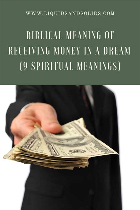 The Spiritual Meaning of a Money Transaction Dream